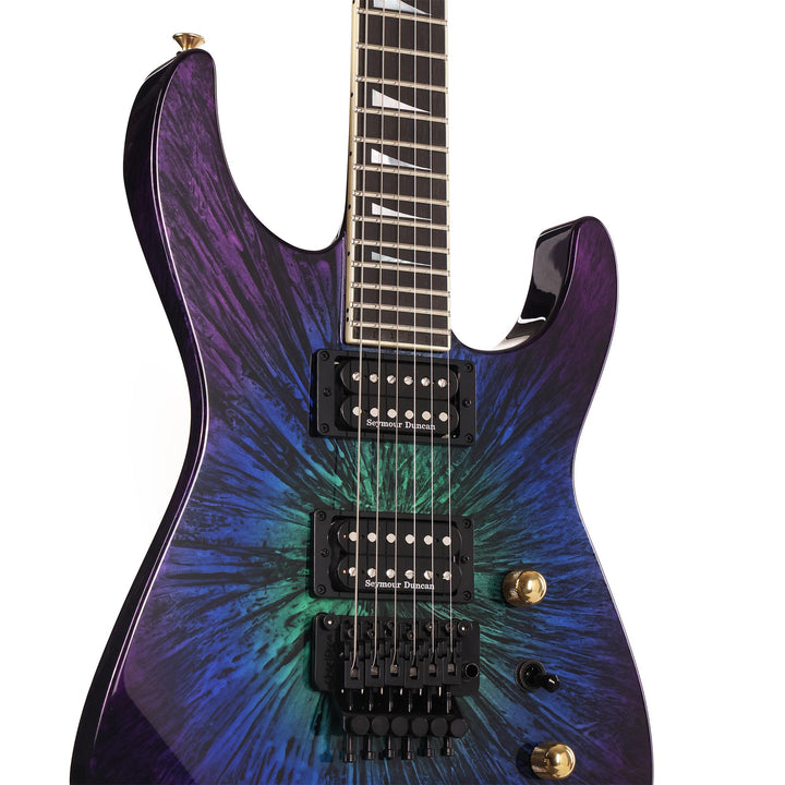 Jackson Custom Shop SL2H-V Soloist Nitro Eerie Dess Swirl