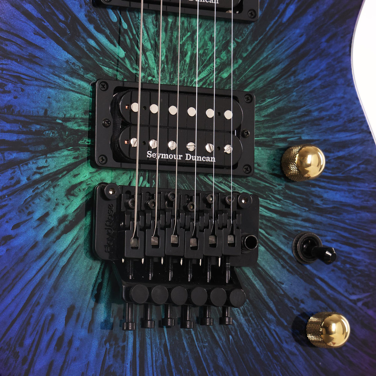 Jackson Custom Shop SL2H-V Soloist Nitro Eerie Dess Swirl — 8