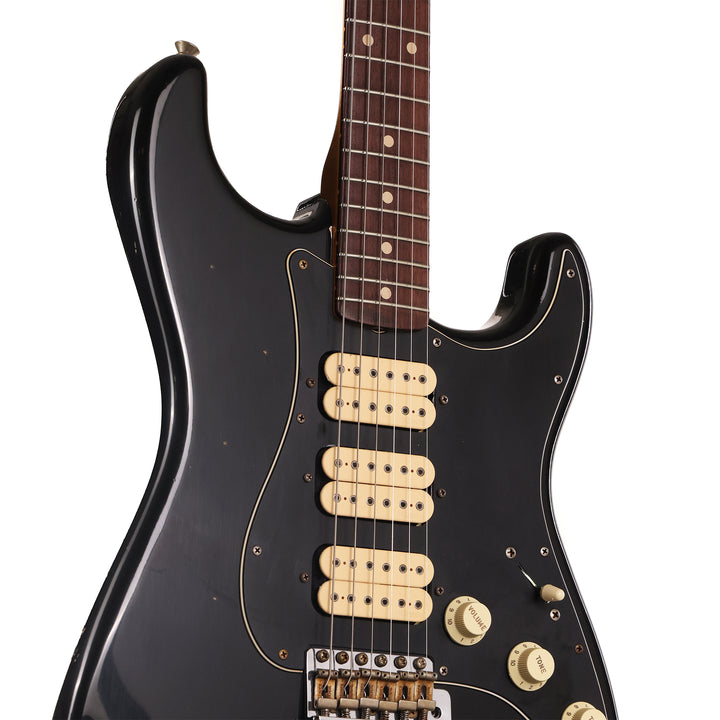 Fender Custom Shop Triple Humbucker Stratocaster Journeyman Relic Black