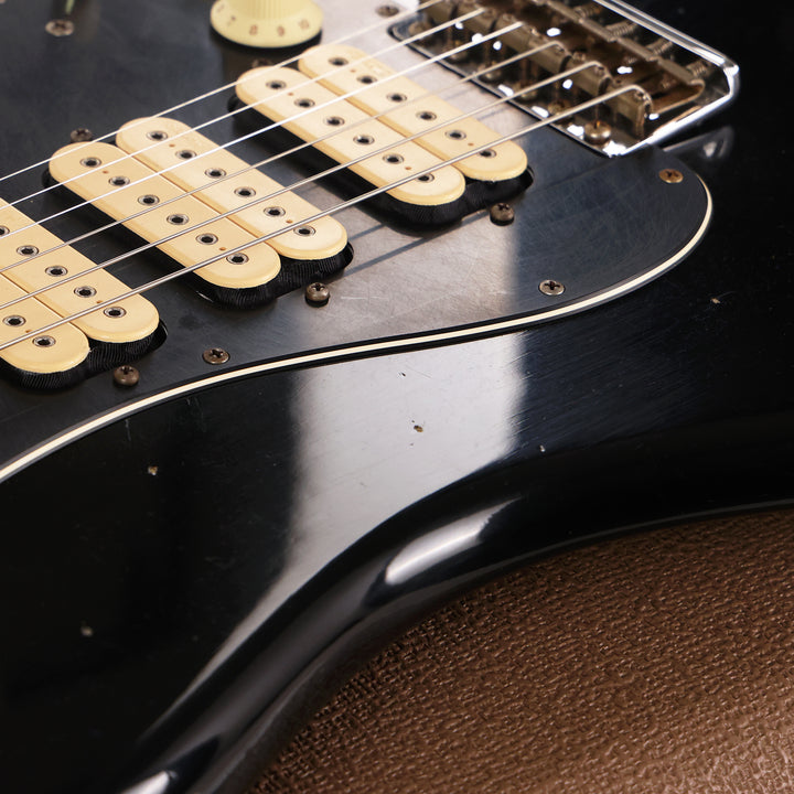 Fender Custom Shop Triple Humbucker Stratocaster Journeyman Relic Black