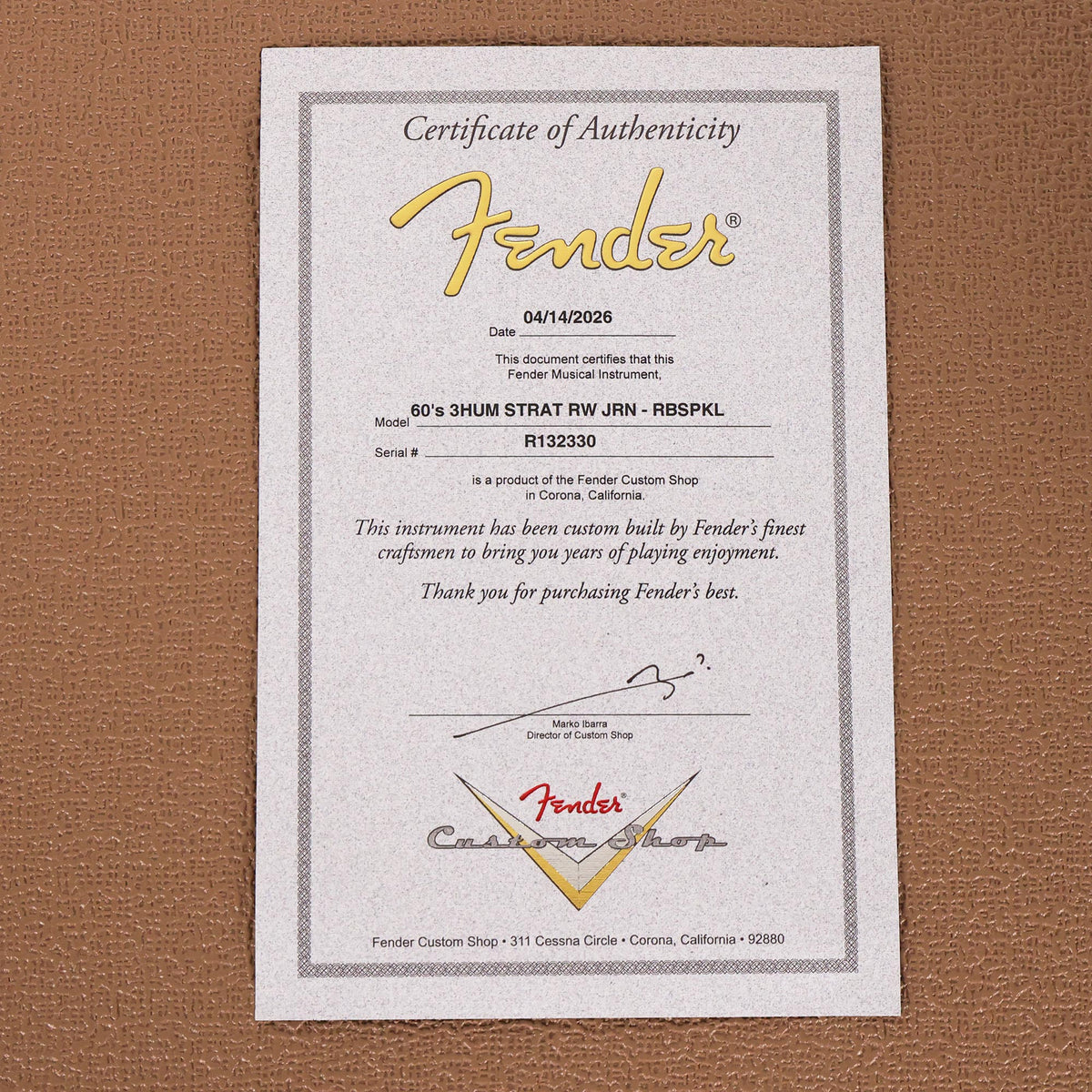 Fender Custom Shop Triple Humbucker Stratocaster Journeyman Relic Root Beer Sparkle — 17