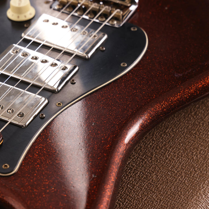 Fender Custom Shop Triple Humbucker Stratocaster Journeyman Relic Root Beer Sparkle