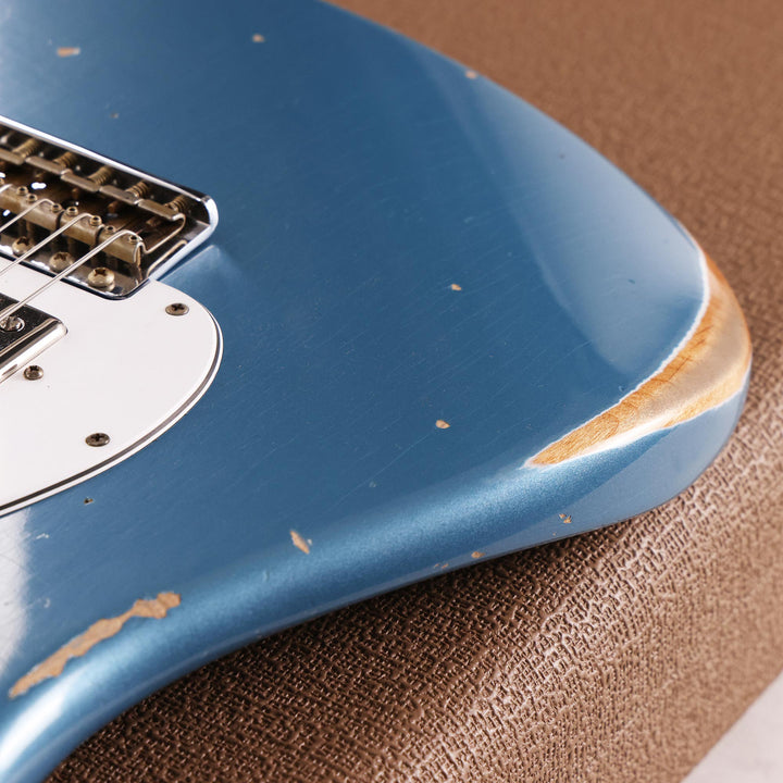 Fender Custom Shop Triple Humbucker Stratocaster Journeyman Relic Blue Agave