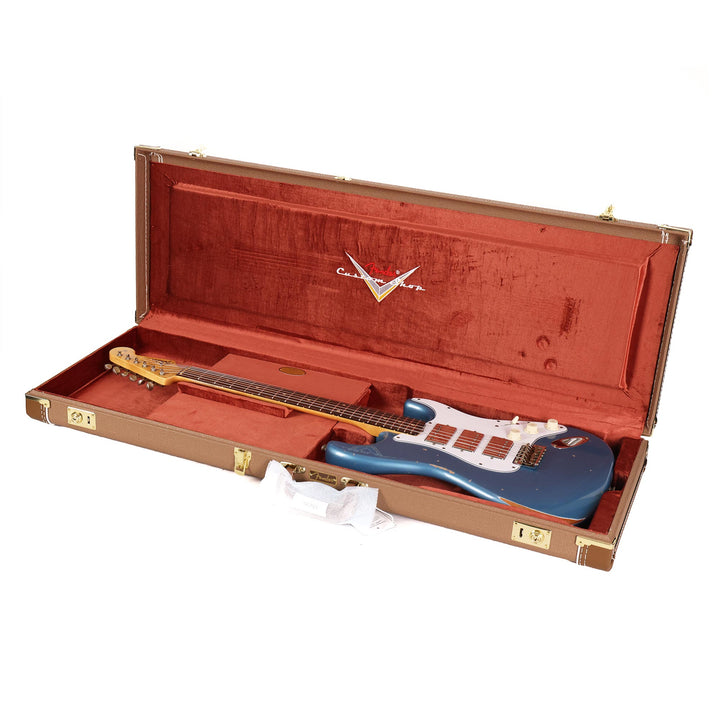 Fender Custom Shop Triple Humbucker Stratocaster Journeyman Relic Blue Agave