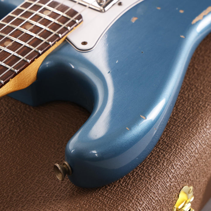 Fender Custom Shop Triple Humbucker Stratocaster Journeyman Relic Blue Agave