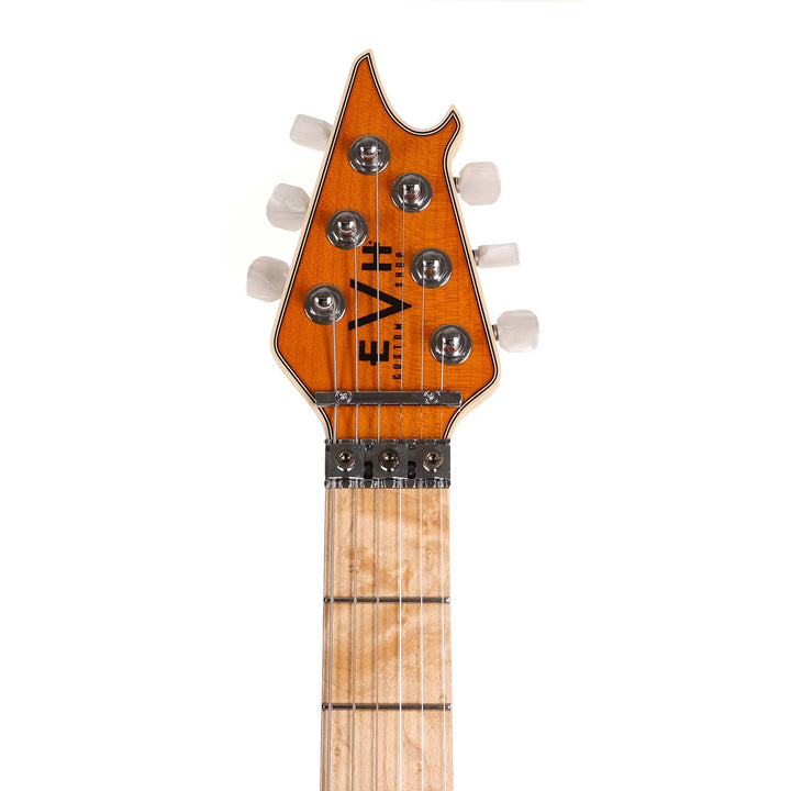 EVH Custom Shop Wolfgang Quilt Top Trans Amber