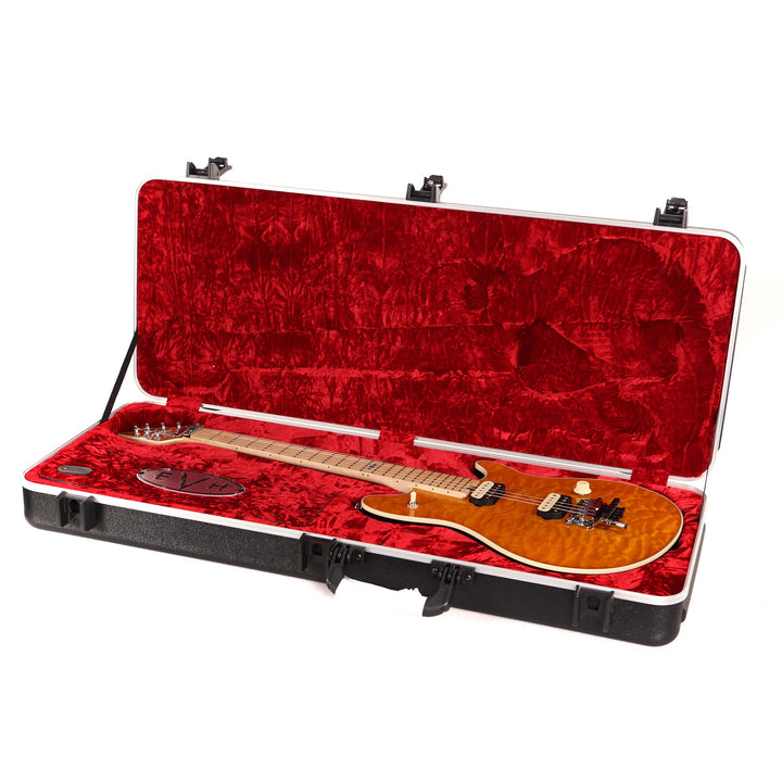 EVH Custom Shop Wolfgang Quilt Top Trans Amber