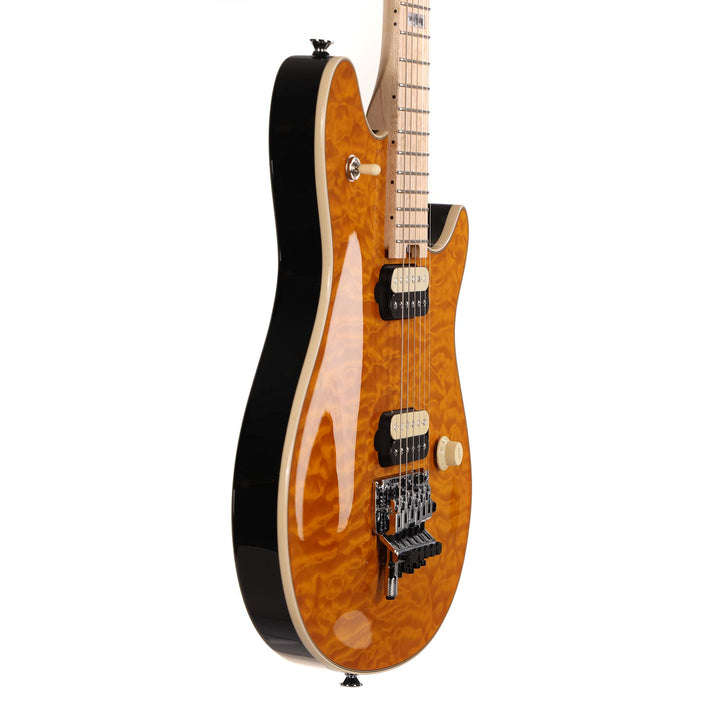 EVH Custom Shop Wolfgang Quilt Top Trans Amber