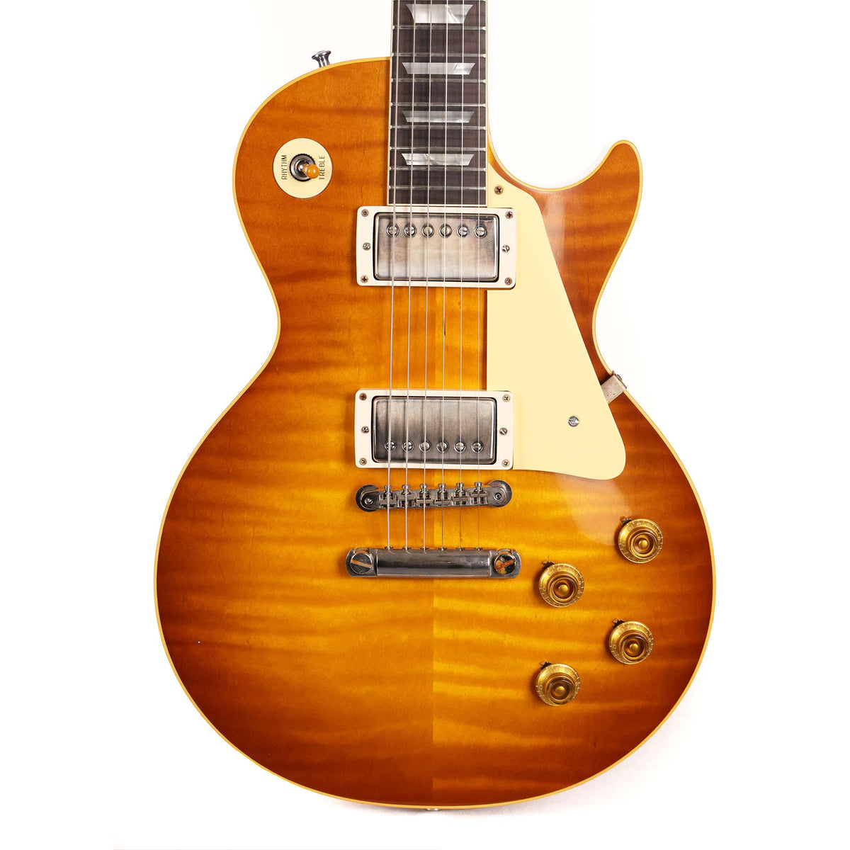 Gibson Custom Shop 1959 Les Paul Standard Made 2 Measure Lightweight & Brazilian Board VOS Double Dirty Lemon — 1
