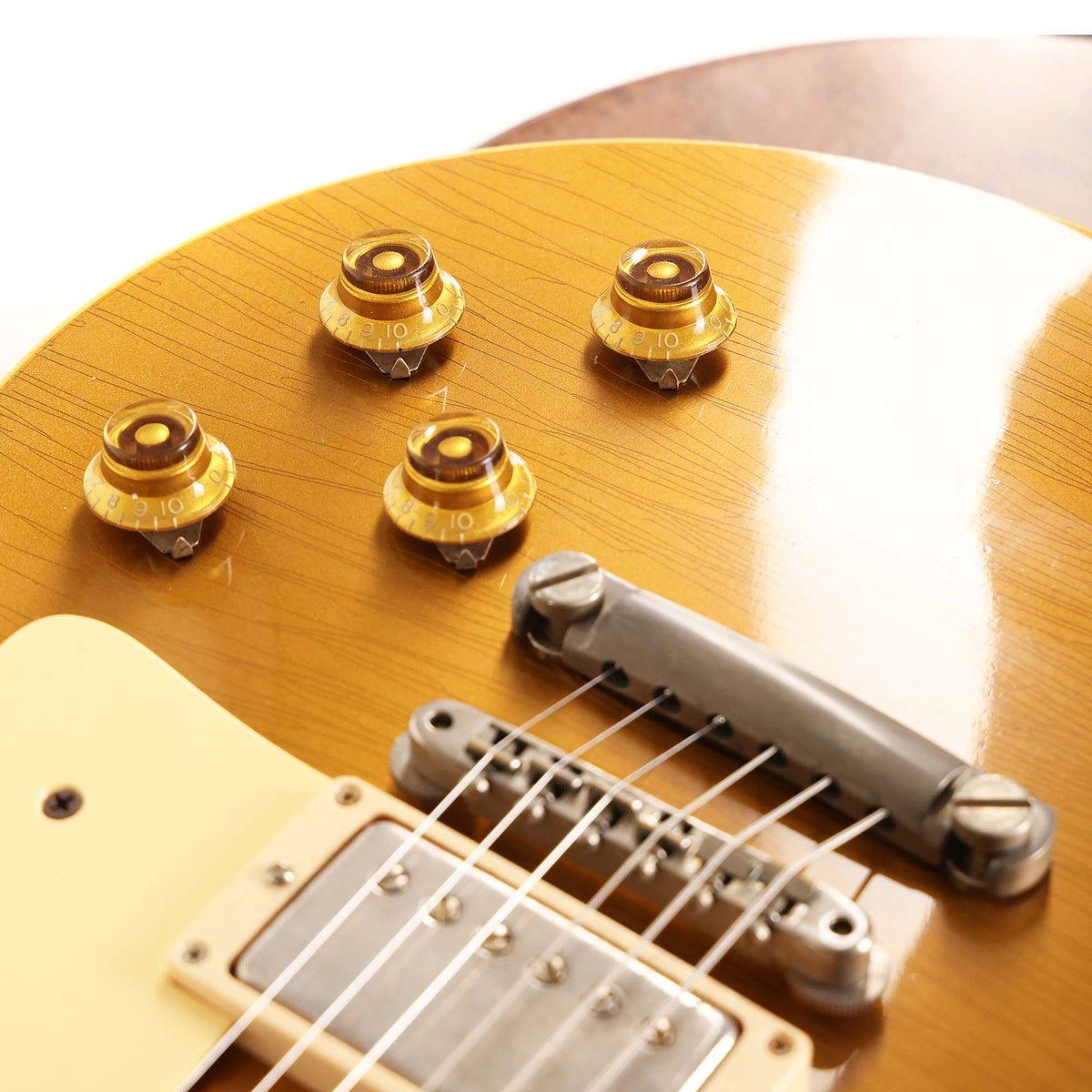 Gibson Custom Shop 1958 Les Paul Reissue Goldtop Brazilian Rosewood Murphy Lab Light Aged — 10