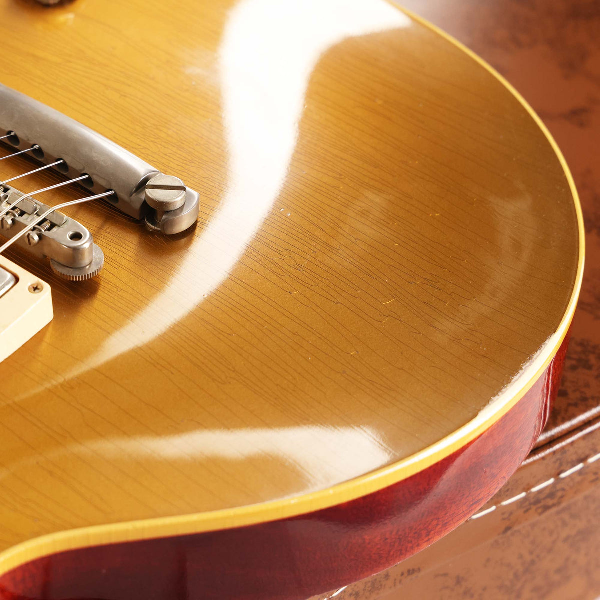 Gibson Custom Shop 1958 Les Paul Reissue Goldtop Brazilian Rosewood Murphy Lab Light Aged — 9