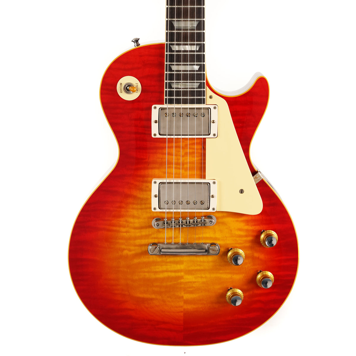 Gibson Custom Shop 1960 Les Paul Brazilian Rosewood VOS Tomato Burst — 2