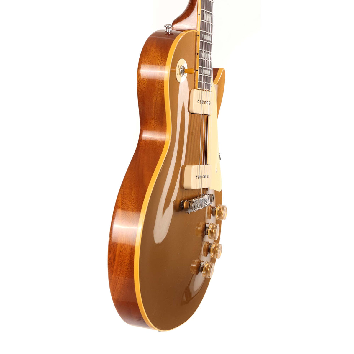 Gibson Custom Shop 1954 Les Paul Reissue Goldtop VOS Brazilian Rosewood Fretboard — 5