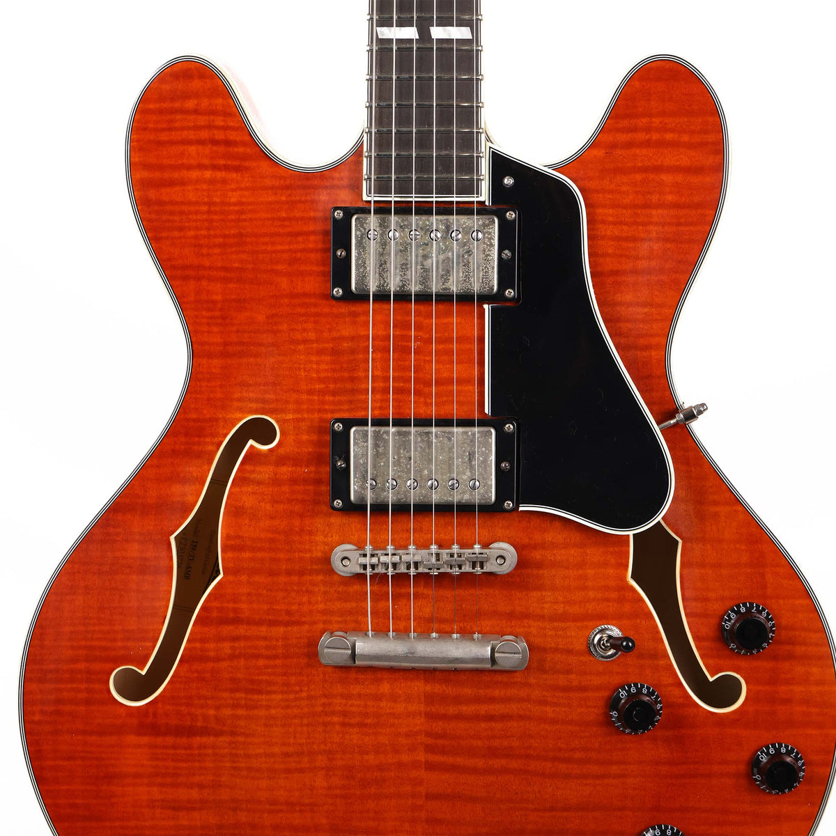 Eastman T59/TV-AMB Semi-Hollowbody Amber Used — 4