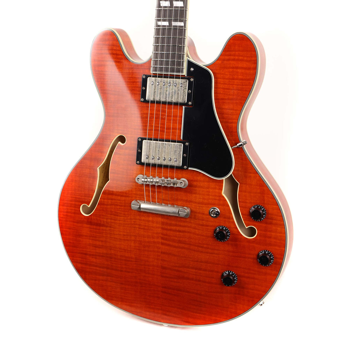 Eastman T59/TV-AMB Semi-Hollowbody Amber Used — 5