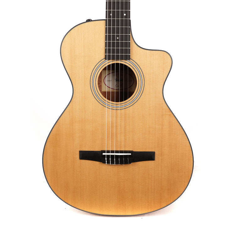 Taylor 112ce-N Grand Concert Nylon String Acoustic-Electric Natural