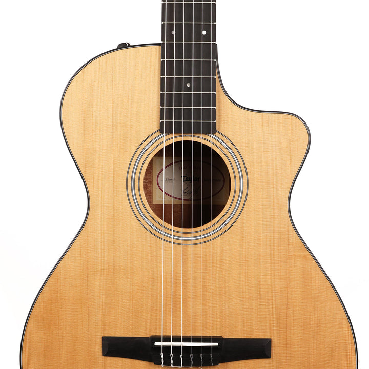 Taylor 112ce-N Grand Concert Nylon String Acoustic-Electric Natural