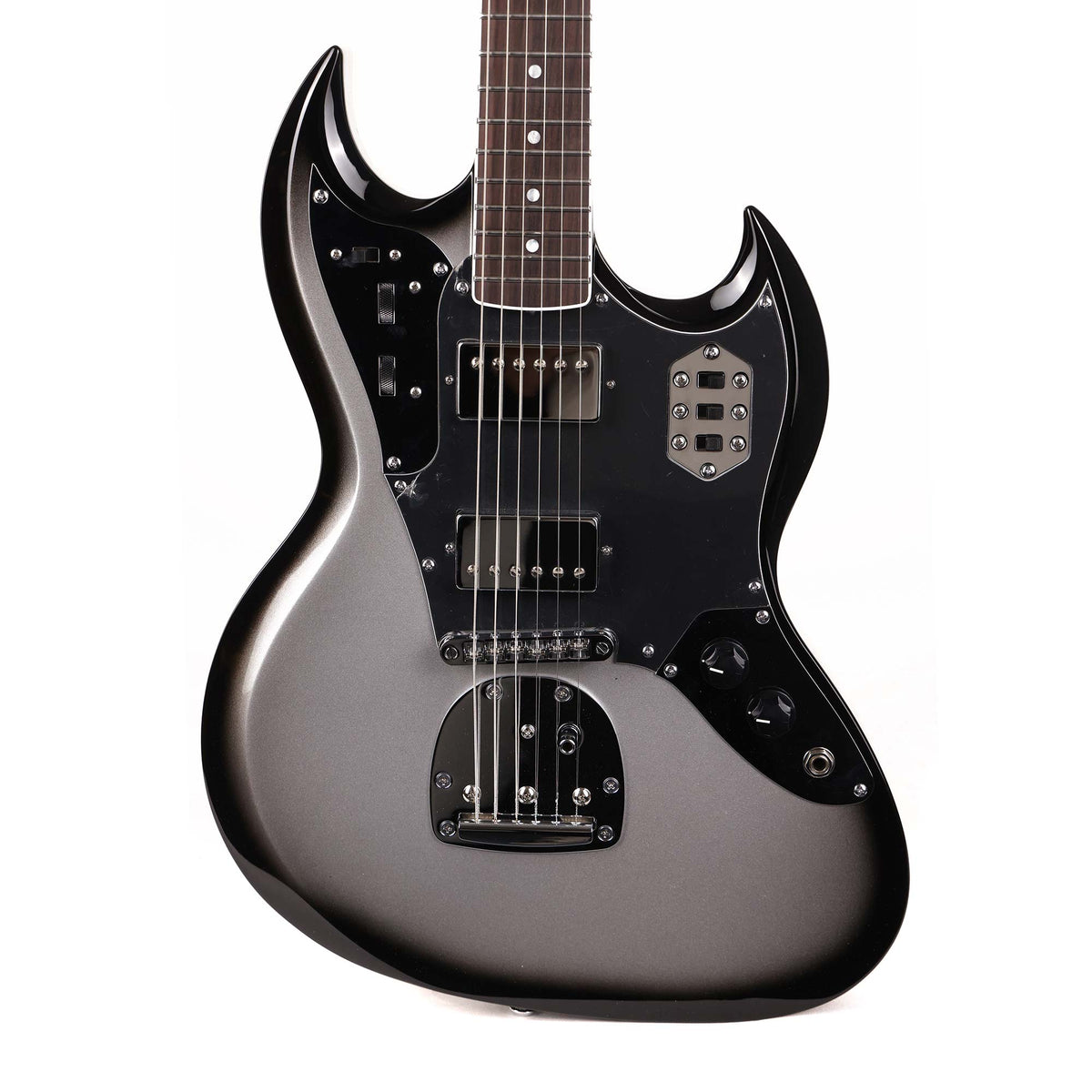 Woodrite Guitars Switchblade Guitar Silverburst — 1