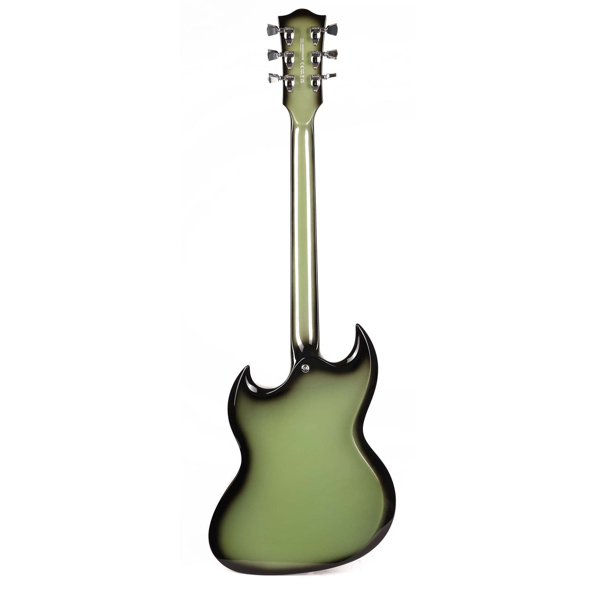 Woodrite Guitars Switchblade HT Guitar Aged Silverburst — 3