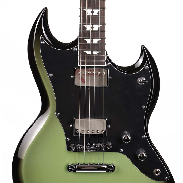 Woodrite Guitars Switchblade HT Guitar Aged Silverburst