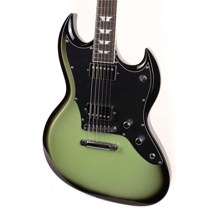 Woodrite Guitars Switchblade HT Guitar Aged Silverburst