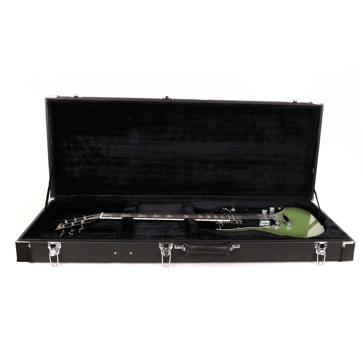 Woodrite Guitars Switchblade HT Guitar Aged Silverburst — 8