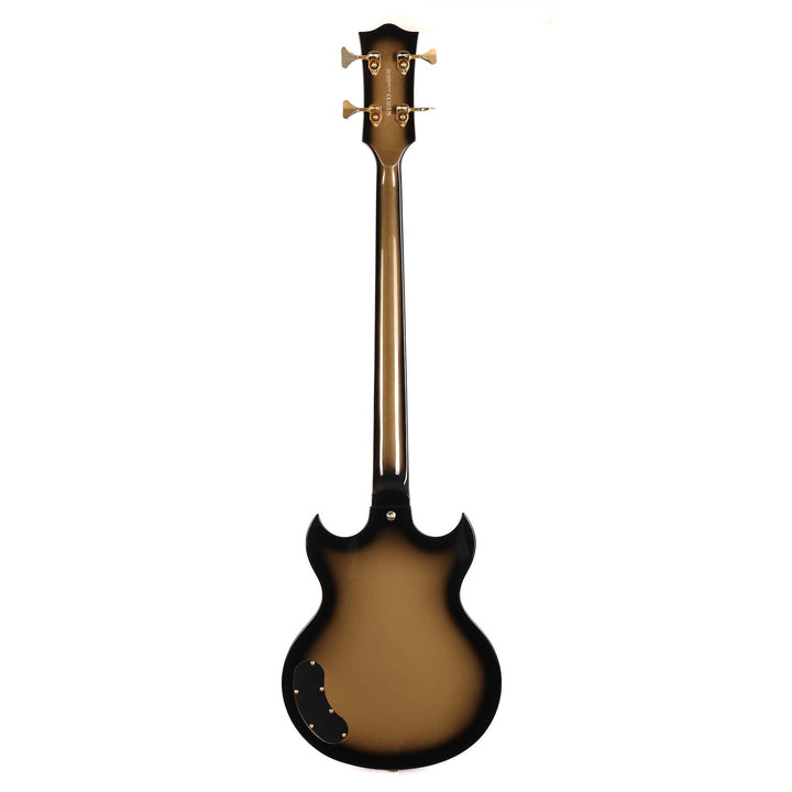 Woodrite Guitars Warlord Bass Goldburst