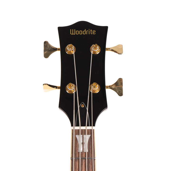 Woodrite Guitars Warlord Bass Goldburst