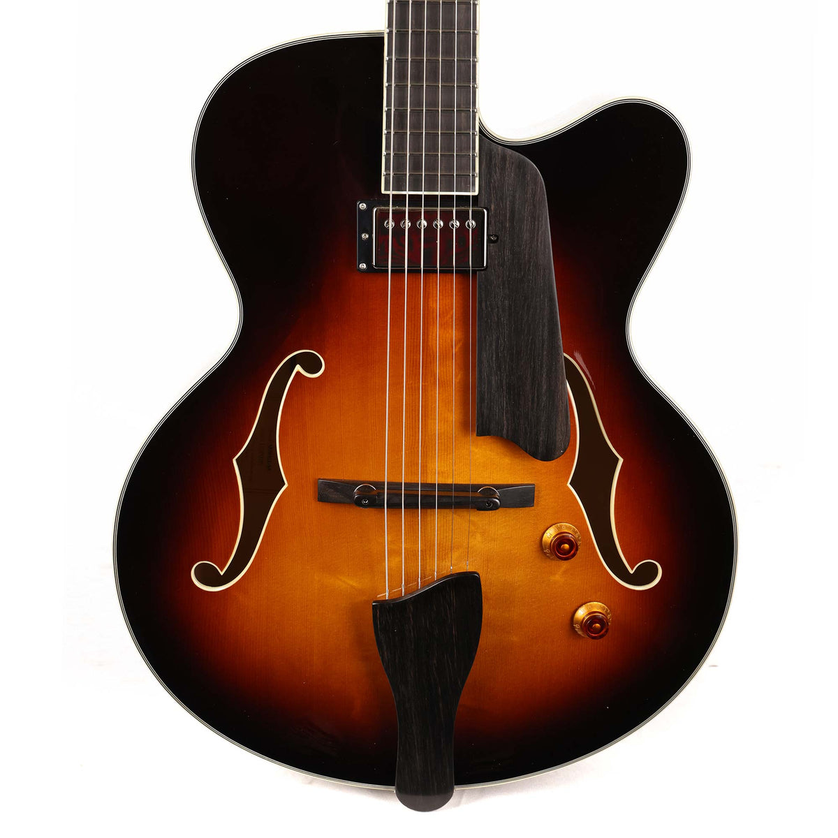 Eastman AR503CE Hollowbody Guitar Sunburst — 1