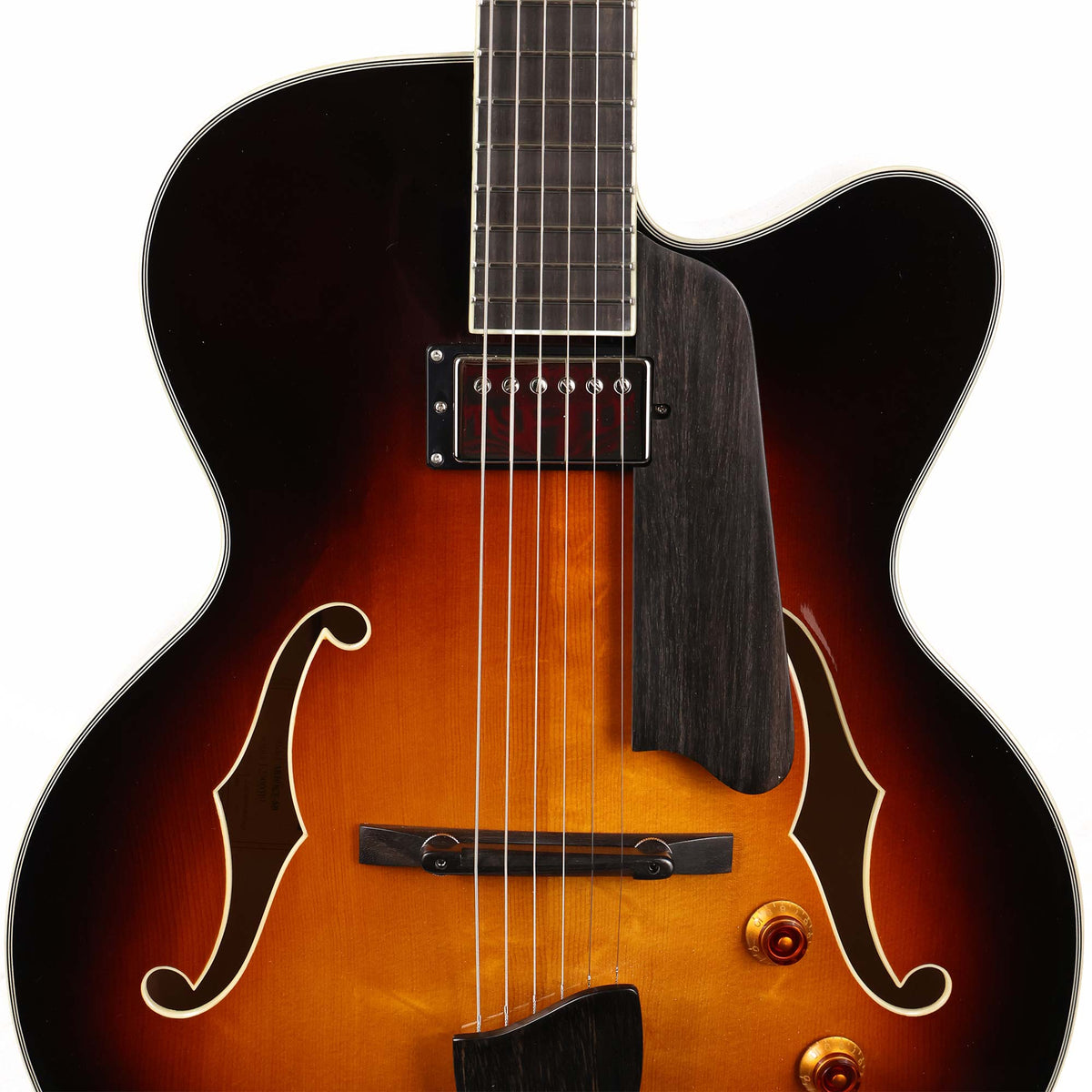 Eastman AR503CE Hollowbody Guitar Sunburst — 4