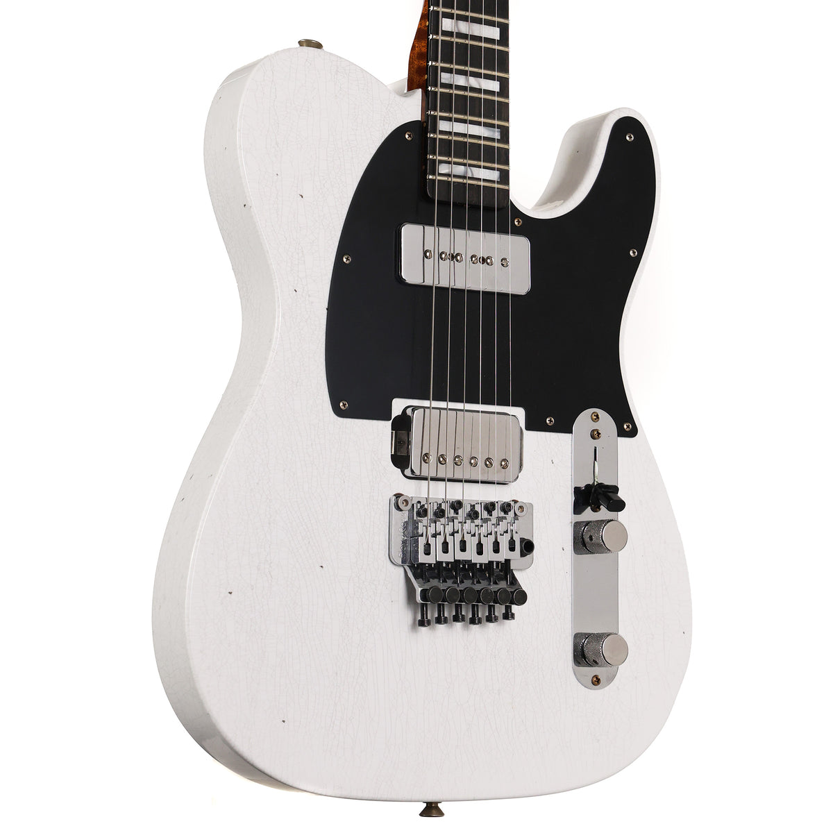 Fender Custom Shop ZF Telecaster Snow White with Bare Knuckle Pickups — 1