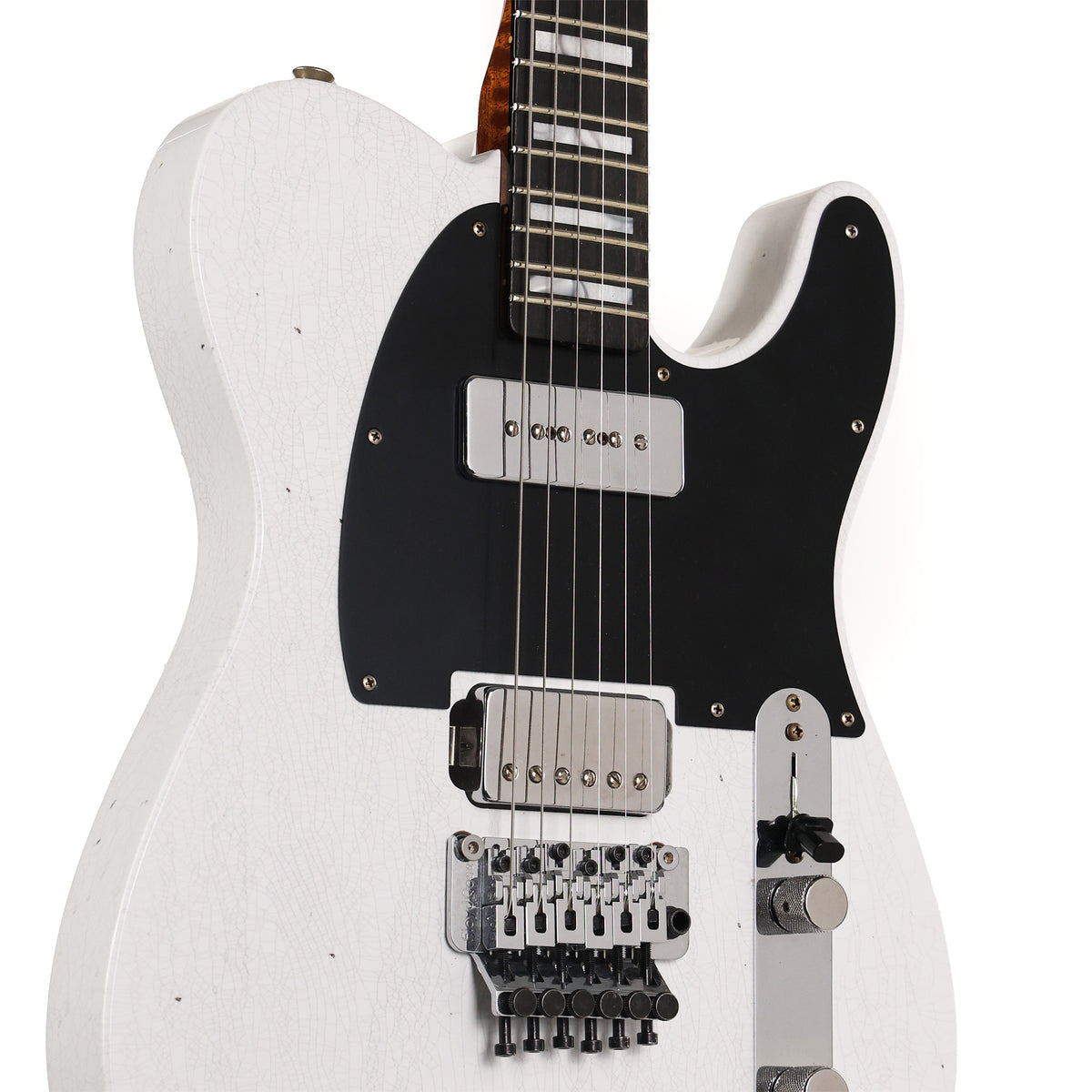 Fender Custom Shop ZF Telecaster Snow White with Bare Knuckle Pickups — 5