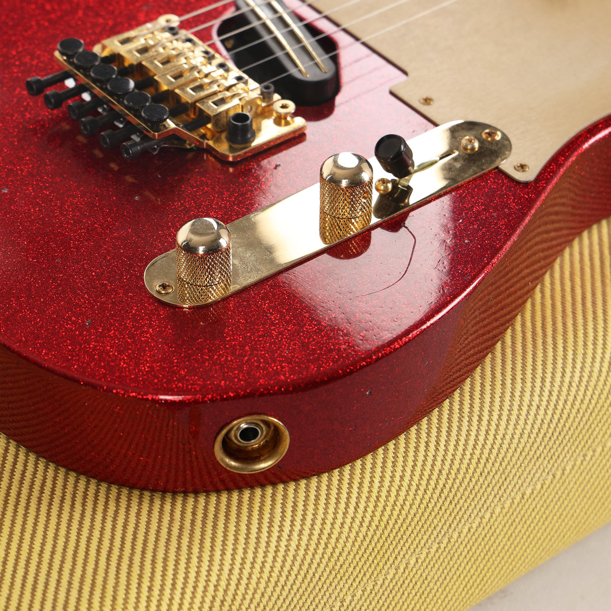 Fender Custom Shop ZF Telecaster Journeyman Relic Red Sparkle — 13