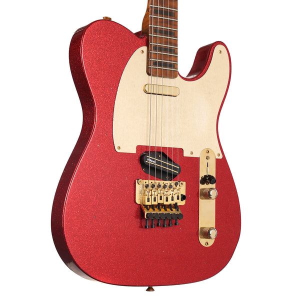Fender Custom Shop ZF Telecaster Journeyman Relic Red Sparkle