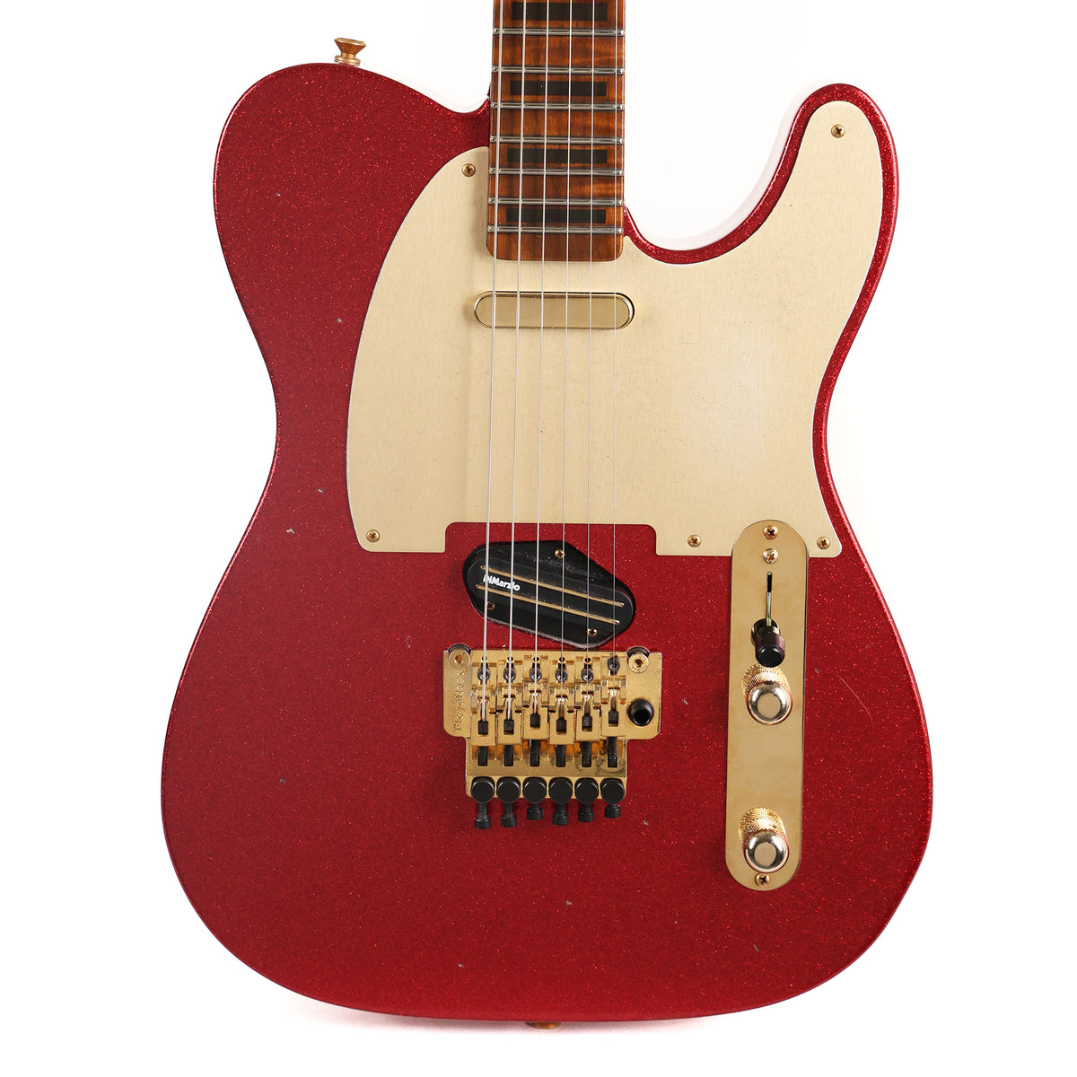 Fender Custom Shop ZF Telecaster Journeyman Relic Red Sparkle — 2
