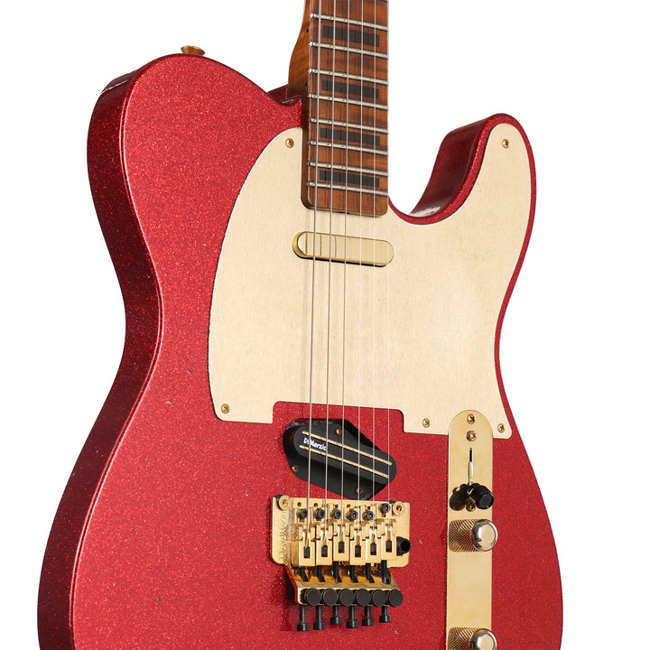 Fender Custom Shop ZF Telecaster Journeyman Relic Red Sparkle