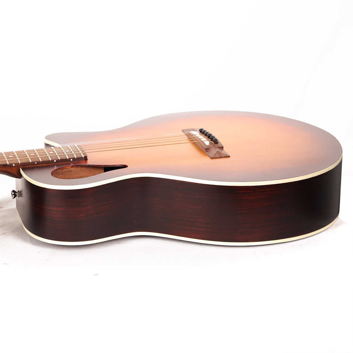 Gruhn Versitar Thinline Acoustic-Electric Spruce Top and Indian Rosewood Sunburst — 5