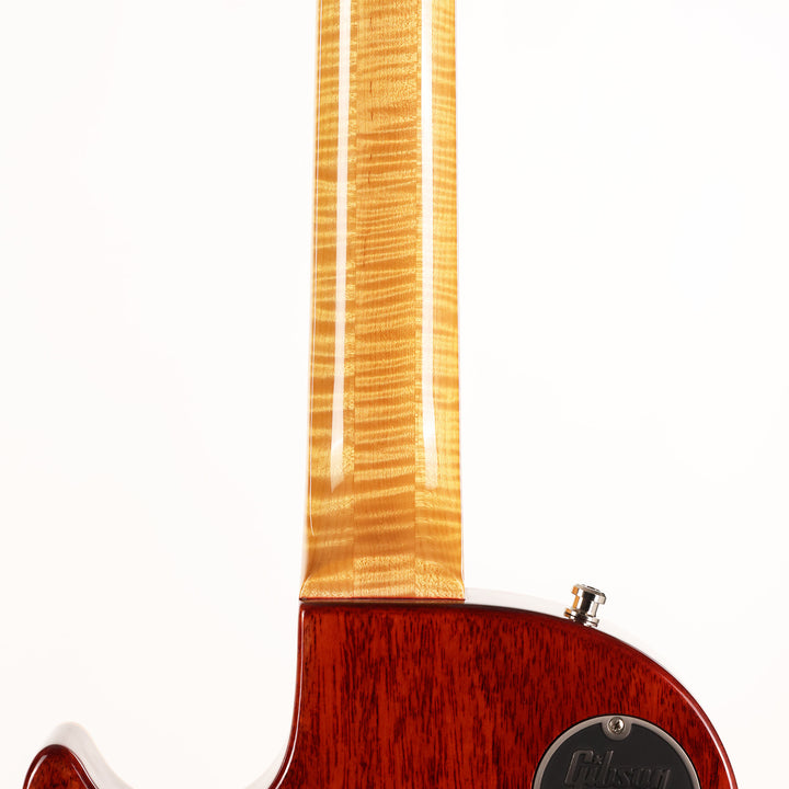 Gibson Custom Shop 1959 Les Paul Made 2 Measure 5A Top with Flame Maple Neck Gloss Dark Bourbon Fade