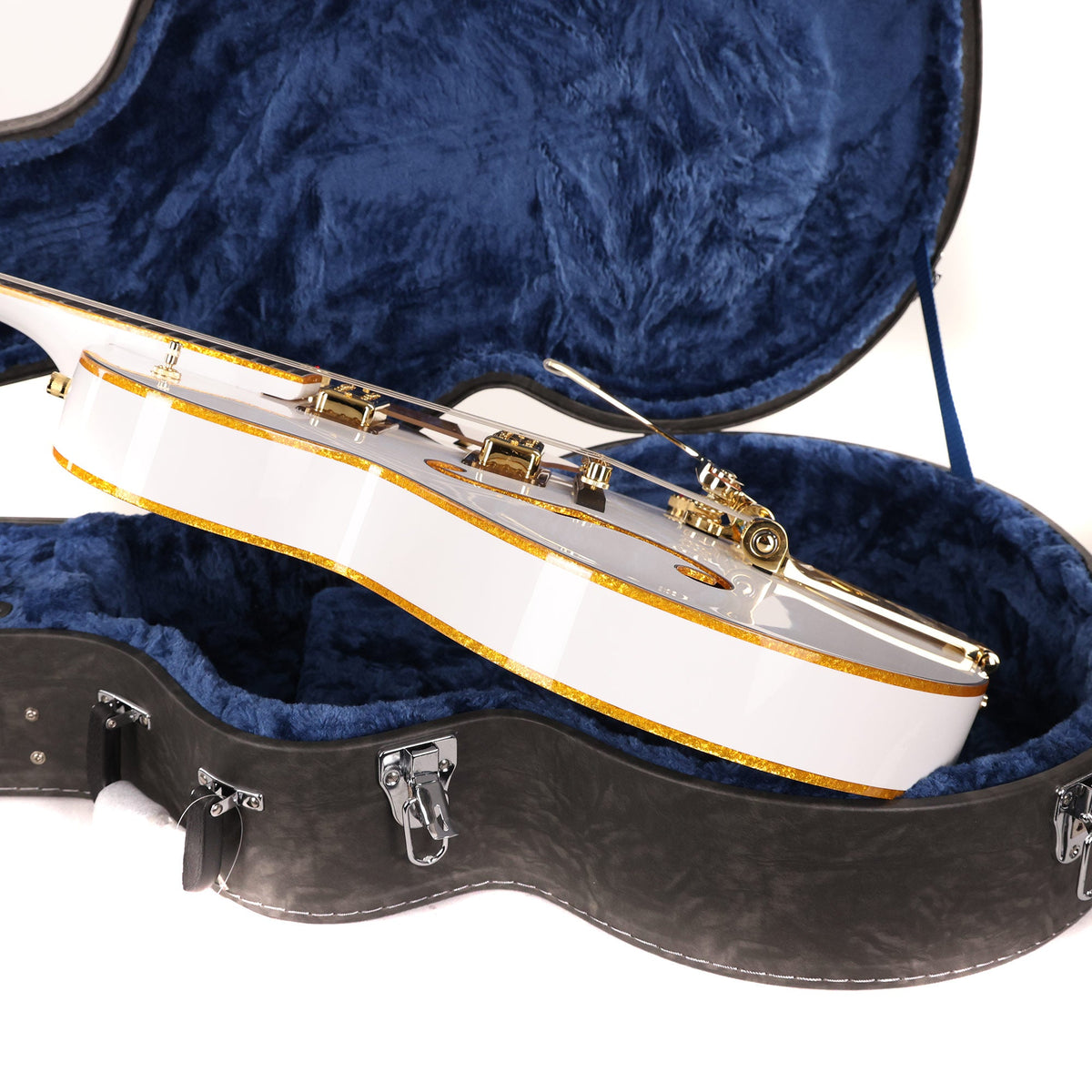 Gretsch Synchromatic Falcon Hollow Body Single-Cut Snowcrest White — 5