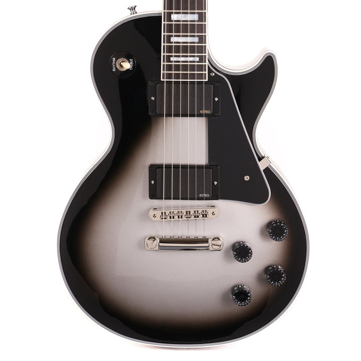Gibson Custom Shop Les Paul Custom Made 2 Measure Silverburst with EMGs