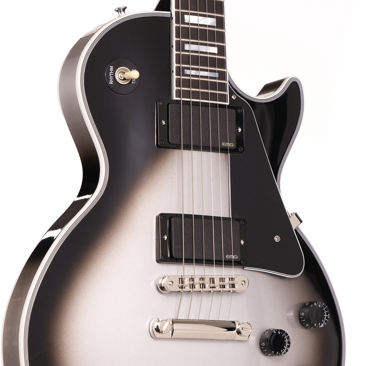 Gibson Custom Shop Les Paul Custom Made 2 Measure Silverburst with EMGs