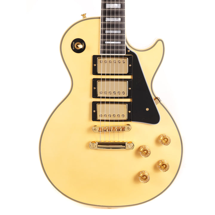 Gibson Custom Shop Les Paul Custom Made 2 Measure Antiqued Alpine White