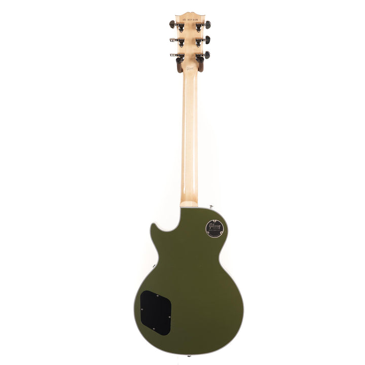 Gibson Custom Shop Les Paul Custom Made 2 Measure Olive Drab Maple Neck Nickel Hardware