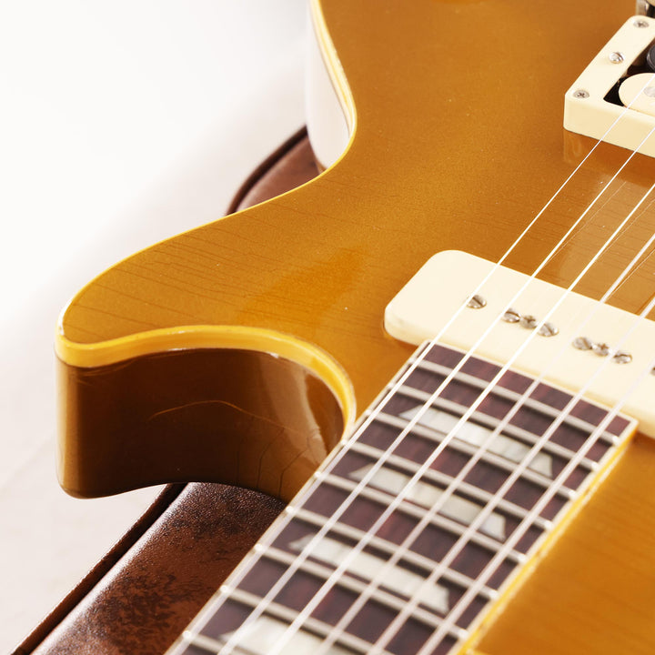 Gibson Custom Shop 1954 Les Paul Standard Wraparound Rocker All Gold Ultra Light Aged Made 2 Measure
