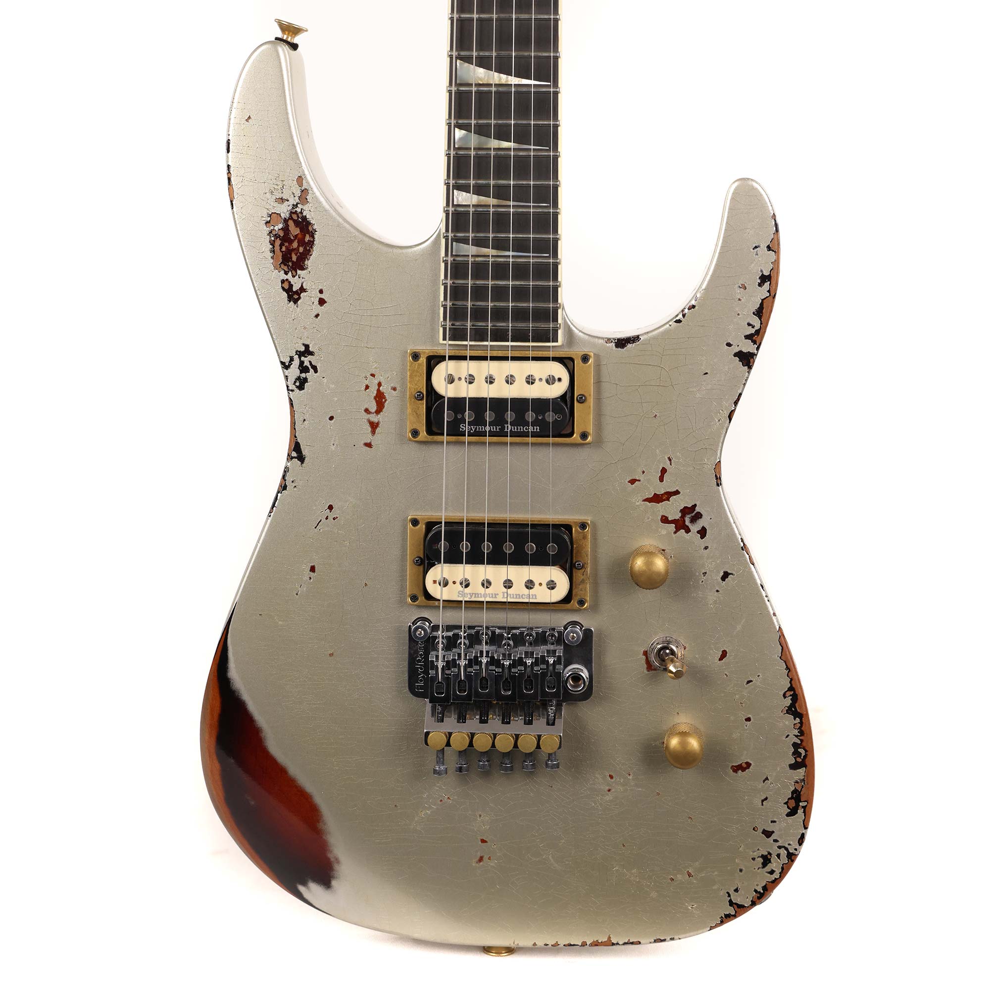 shop arioso Jackson Custom Shop Limited Soloist Inca Silver over