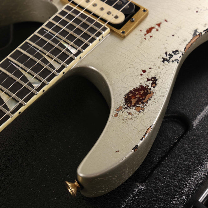 Jackson Custom Shop Limited Soloist Inca Silver over Sunburst Tour Relic