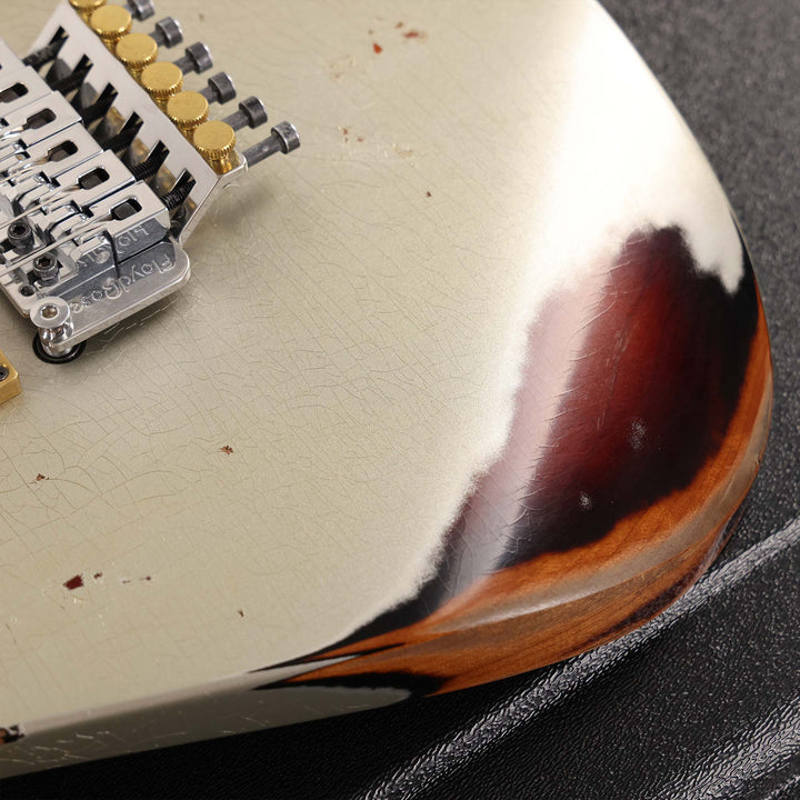 Jackson Custom Shop Limited Soloist Inca Silver over Sunburst Tour Relic