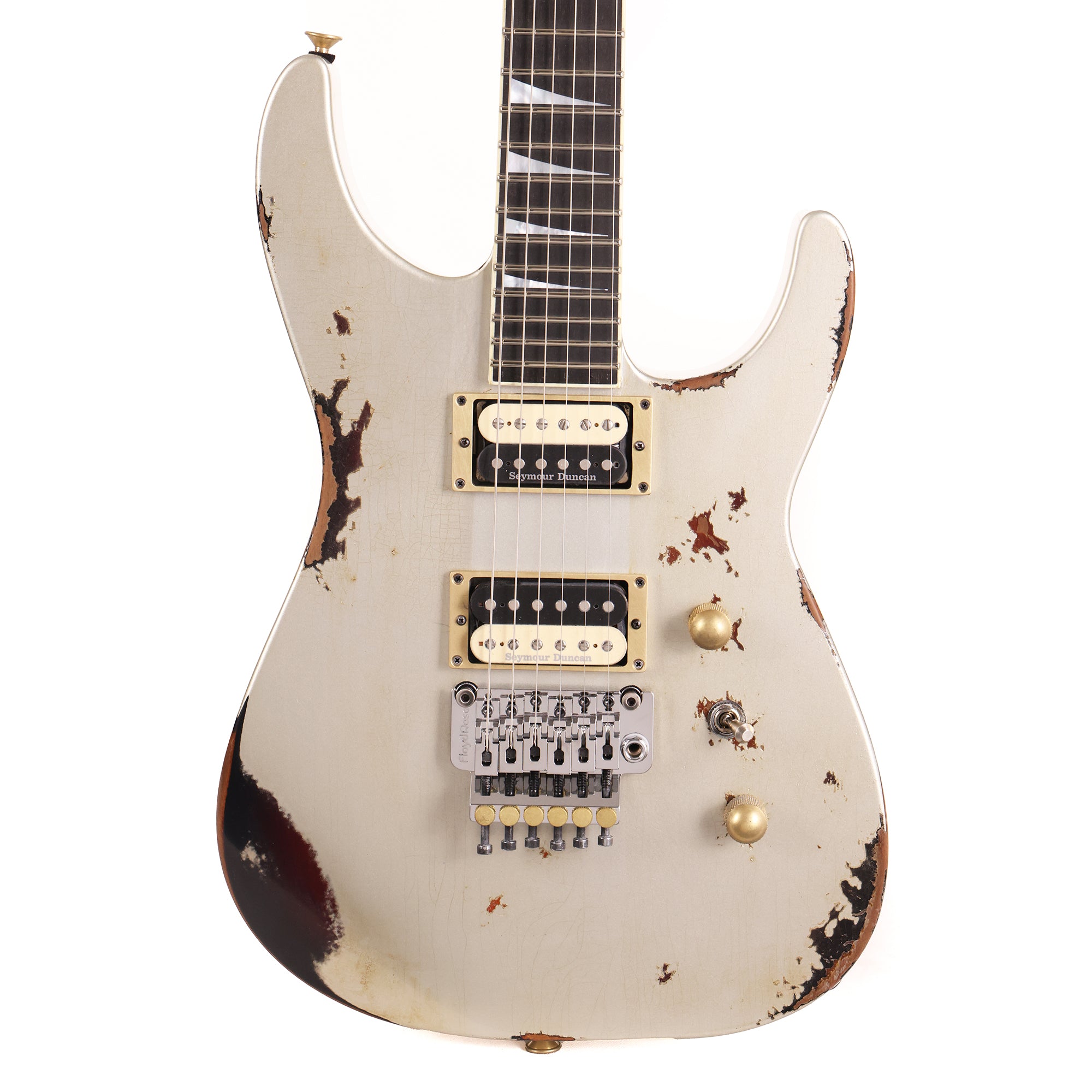Jackson Custom Shop Limited Soloist Inca Silver over Sunburst Tour