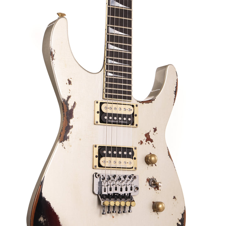 Jackson Custom Shop Limited Soloist Inca Silver over Sunburst Tour Relic