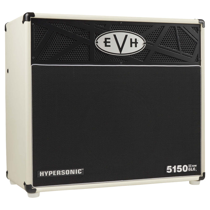 EVH 5150III Hypersonic 6L6 1x12 Combo Amplifier Ivory | The Music Zoo
